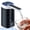 Black, variant on Asoricing Portable Electric Water Bottle Pump, Foldable Dustproof, 9CM Extended Spout, Type-C Fast Charging, Universal Fit for 3-5 Gallon Bottles