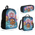 thumbnail image 2 of BUBBLE GUPPIES 3Pcs Backpacks Sets with Lunch Bag And Pencil Case for Work Office Travel, 2 of 6