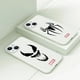 thumbnail image 5 of Soft Back Liquid Case for Apple iPhone 15 Pro Max 12 11 7 6S Plus 13 Mini SE 14 Pro Max XR XS X 8 Marvel Venom Spiderman Coque, 5 of 5