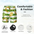thumbnail image 5 of Fotbe Watercolor St Patrick Day Men’s Swim Trunks Quick Dry Swim Shorts Board Shorts with Mesh Lining-XX-Large, 5 of 9
