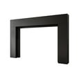 thumbnail image 2 of Modern Ember Sabine 48 inch Wood Fireplace Mantel Surround Kit - Black, 2 of 5