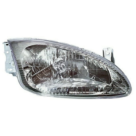 KAI New Economy Replacement Passenger Side Headlight Assembly, Fits 1999-2000 Hyundai Elantra