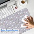 thumbnail image 4 of Long Mouse Pads for Desk,Cartoon Unicorn Rainbow Cloud Butterfly Heart Desk Mats on Top Of Desks, Desk Mouse Pad Extra Large with 3mm Non-Slip Base and Stitched Edge for Gaming,Work,Home 31.5"x15.7", 4 of 5
