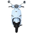thumbnail image 3 of X-Pro Brand New Kauai 150cc Moped Scooter with 12"/10" Aluminum Wheels, Electric/Kick Start! Large LED Lights!, 3 of 6