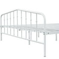 thumbnail image 5 of Furniture of America Cristelle Metal White Full-size Platform Bed, Mattress Ready, 5 of 7