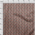 thumbnail image 2 of oneOone Cotton Poplin Fabric Leaves & Floral Block Print Fabric BTY 56 Inch Wide, 2 of 4