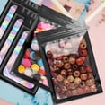 thumbnail image 5 of CCOCC 100 Pcs Black Smell Proof Mylar Holographic Bags Packaging Bags,Clear Resealable Odor Proof Bag Foil Pouch Bag for Food Storage,Gloss,Jewelry,Lash Packaging for Small Business (4.7X7.9In), 5 of 7