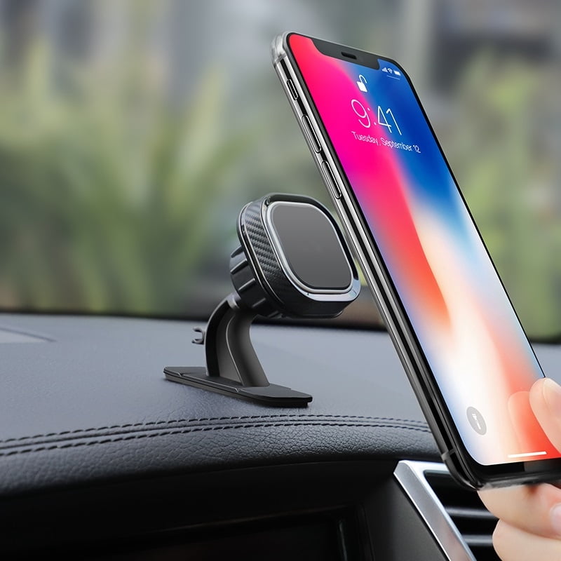 Universal Dashboard Magnetic Car Cell Phone Holder Mount, 360 Rotatable Hands Free Phone Car Holder for Cellphones