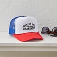 thumbnail image 4 of CafePress - World's Best Grandaddy - Adjustable Unisex Printed Trucker Hat with Mesh Back, 4 of 10