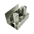 thumbnail image 4 of Spice Jar Salt Pepper Seasoning Bottle Tabletop Organizer Seasoning Container Jar Stainless Steel Set for Cafe Bar Diner, 4 of 9