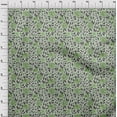 thumbnail image 4 of oneOone Velvet Green Fabric Floral Retro Sewing Material Print Fabric By The Yard 58 Inch Wide, 4 of 5