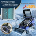 thumbnail image 5 of DigMaster 23HP Mini Skid Steer Loader with EPA-Certified Two-Cylinder Gasoline Engine for Landscaping Farm Snow Removal and Winter Snow Removal, 5 of 17