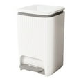 thumbnail image 4 of Kcavykas Kitchen Trash Can with Lid Large Capacity Covered Trash Can Pedal Bin for Kitchen, Bathroom, Living Room, or Bedroom Waste Management, 4 of 9