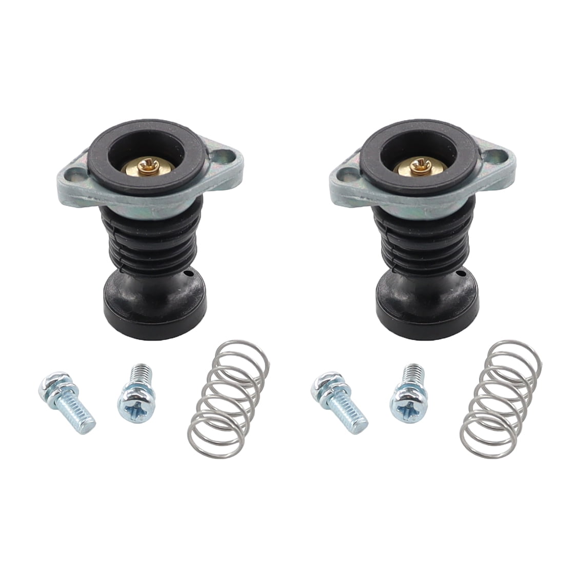 Carburetor Carb Primer Pump Spring Screw Kit Compatible With Hon-da ATV