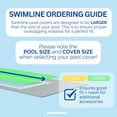 thumbnail image 4 of Swimline Hydrotools Supreme Guard Winter Pool Cover for 30x55 Ft Inground Rectangle Pools, 4 of 7