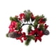 thumbnail image 2 of Corona de velas en forma de anillo,Corona de velas navideñas para decorar la mesa,Corona navideña con forma de vela para gabinete de cocina,Vela navideña con forma de anillo de flores, 2 of 9