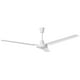 thumbnail image 1 of Coolfan Ventilador Industrial de Techo Modelo Greco | 56 Pulgadas (142 cm), 3 Aspas de Acero y Control de Pared. | Color Blanco, 1 of 5