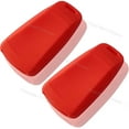 thumbnail image 2 of Dobrev Silicone Case Protector Fob Cover Shell Holder Keyless Entry Remote Skin for Audi 2017 2018 2019 A3 A5 A6 Q3 Q5 Q7 S6 TT Smart Key  red and red, 2 of 2