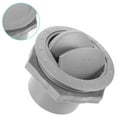 thumbnail image 1 of FUTUREORYY Cache-Ventilation Rond en Plastique Gris 1Ensemble pour Sortie de Climatisation de Voiture Pièces de Rechange Endommagées, 1 of 4
