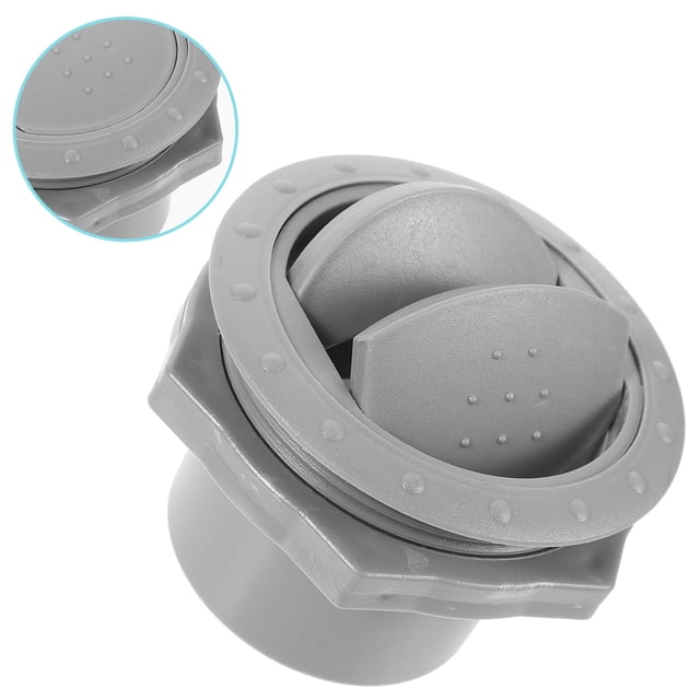 FUTUREORYY Cache-Ventilation Rond en Plastique Gris 1Ensemble pour Sortie de Climatisation de Voiture Pièces de Rechange Endommagées