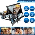 thumbnail image 3 of Rogo 3D Phone Screen Enlarger, Curved Screen Magnifier for Cell Phone, Hd Screen Amplifier for Movies, Gaming, Folding Screen Magnifier Compatible with iPhone, Samsung and More Smart Phones, 3 of 8