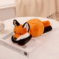 thumbnail image 1 of Simulation Fox Raccoon Stuffed Plush Doll Creative Cute Simulation Stuffed Toy for Claw Machine Grabber Doll, 1 of 8