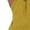 Yellow, variant on Women's 2 Piece Cotton Casual Outfits Womens Button Sleeveless Vest Shirt Straight Wide Leg Trousers With Pockets Summer Pants For Women