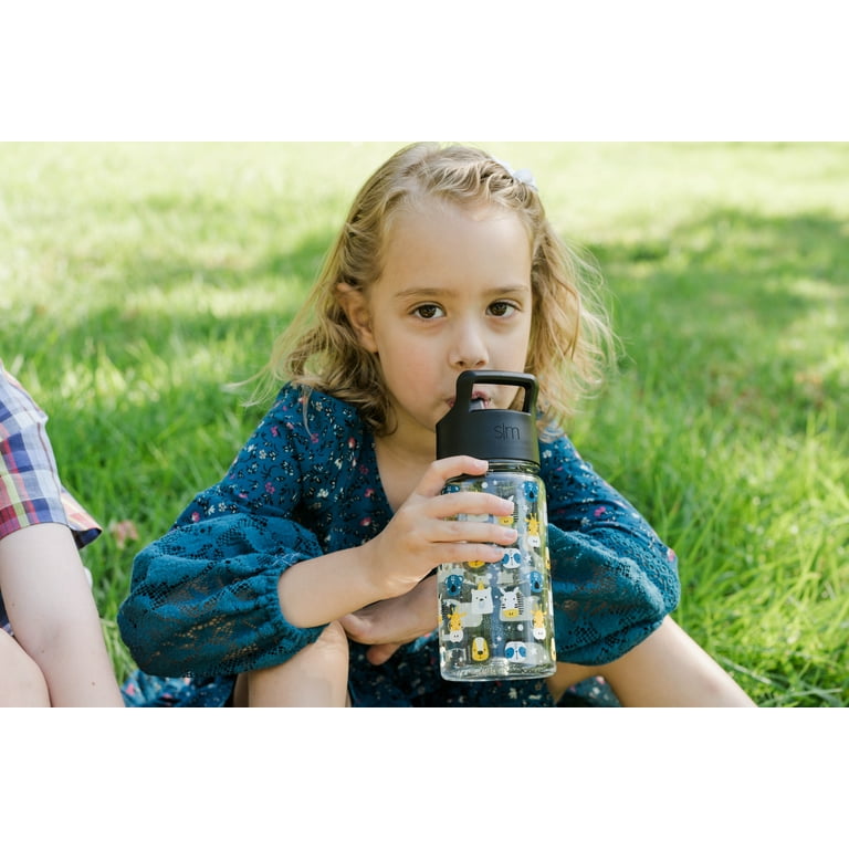 Simple Modern Disney 16oz Summit Kids Tritan Water Bottle with Straw Lid  for Toddler - Dishwasher Safe Travel Tumbler - Disney: Mickey Ears 