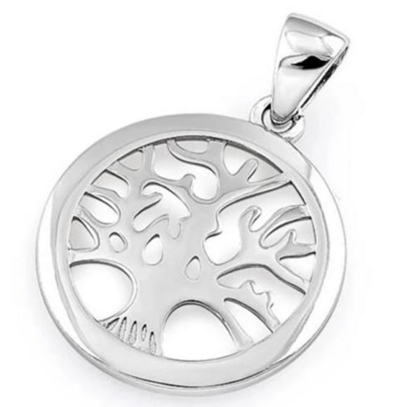 Life Of Tree 925 Sterling Silver Pendant Jewelry