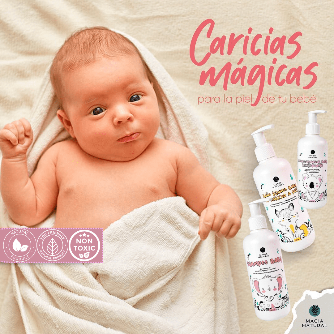 Magia Natural Kit de Baño Baby