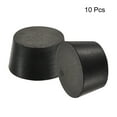 thumbnail image 3 of Uxcell 37mm to 45mm Solid Rubber Tapered Plug for Lab Home Black 10 Pack, 3 of 5