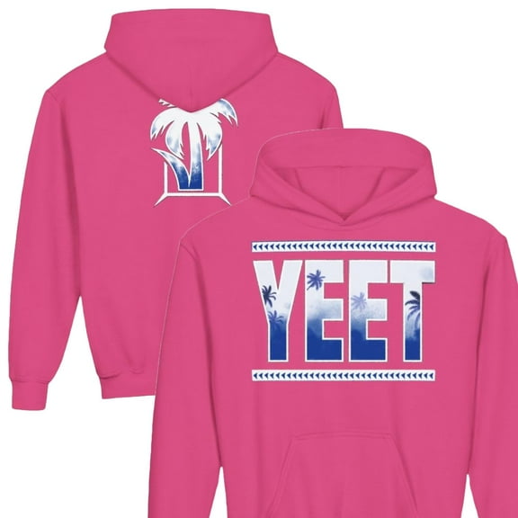 Main Event Jey Uso Yeet Bloodline Pink Kids Youth Pullover Hoody Sweatshirt
