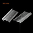 thumbnail image 3 of Uxcell J Hook Standard Tagging Fasteners Price Tag Label Barbs clear 0.97 inch 1000pcs, 3 of 5