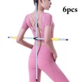 thumbnail image 2 of Bangcool Ensemble de Bâtons de Yoga Robustes Longs Bâtons de Massage Lisses Bâtons d'Exercice pour la Posture du Dos, 2 of 6