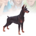 thumbnail image 1 of Juguete para bebé, modelo de perro de simulación, figura de animal de perro realista, juguete creado magistralmente, 1 of 10