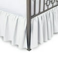 thumbnail image 1 of Cotton Metrics Linen Gathered Dust Ruffle Bed Skirt 100% Organic Cotton 800TC 1pc Dust Ruffle Bedskirt All Sizes & Drop Length, 1 of 6