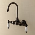 thumbnail image 3 of Aqua Vintage AE5T5 Wall Mount Clawfoot Tub Faucet, Oil Rubbed Bronze, 3 of 5