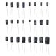 thumbnail image 2 of 500pcs Electrolytic Capacitors Assortment Kit 24 Values 0.1UF-1000UF Aluminum Capacitors Set with Plastic Case, 2 of 4