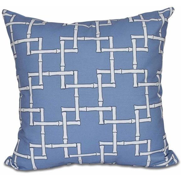 Simply Daisy 16" x 16" Bamboo 1 Geometric Print Pillow