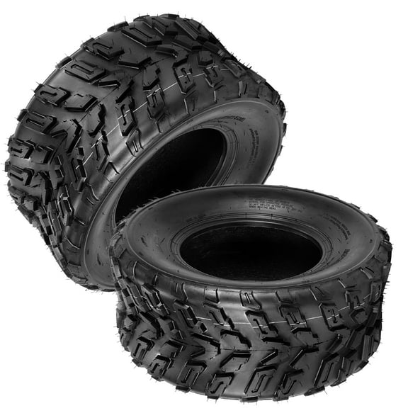 Mescukay ATV Tires Set of 2,  22x10-10 22x10x10 ATV UTV All Terrain Tires for Trail, Desert, Mud, Dirt, Street, Sand, 6PR Tubeless