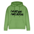thumbnail image 6 of Wavsuf Mens Hooded Sweatshirts Plus Size Fleece Graphic Pullover Green Tops Size M, 6 of 6