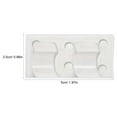 thumbnail image 4 of LNGOOR 50 Pcs Wire Fixers Self-adhesive Wire Clips Cable Organizers Sticky Wire Clips Cord Holders, 4 of 5