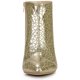 thumbnail image 3 of De las mujeres Brillo Dedo Puntiagudo Tacones de aguja Botines Oro 41, 3 of 7
