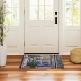 thumbnail image 3 of Yayeee Doormat for Indoor Entrance 32" x 20" Non Slippery Floor Rug, Green Boat, 3 of 8