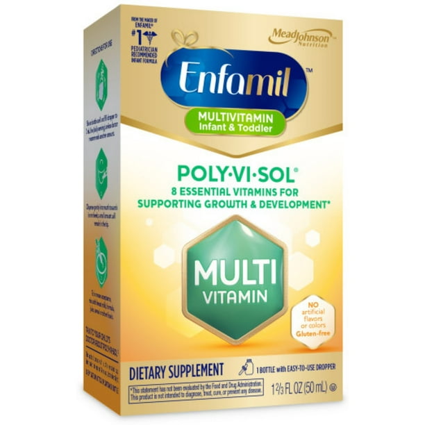 Enfamil PolyViSol Liquid Multivitamin Supplement 50 mL
