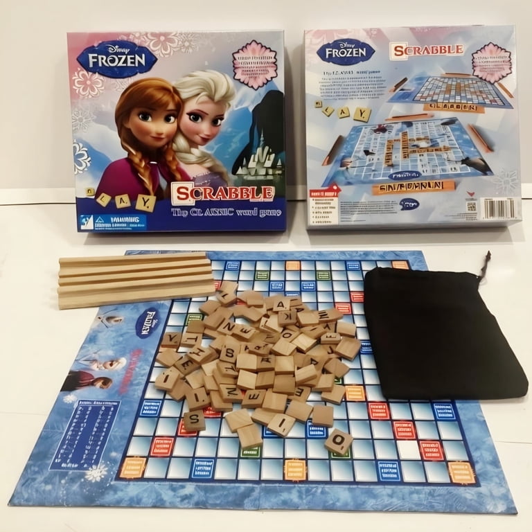 Disney Frozen Scrabble 2 Sided Board - Walmart.com