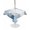 Lake blue, White, variant on Outdoor Tablecloth with Umbrella Hole for Patio/Picnic/Party/Camping, Ocean Starfish Waterproof Table Cloth Rectangle Table Cover Washable, Coastal Weeping Corals Marine Conch Lake Blue (60"x 120")