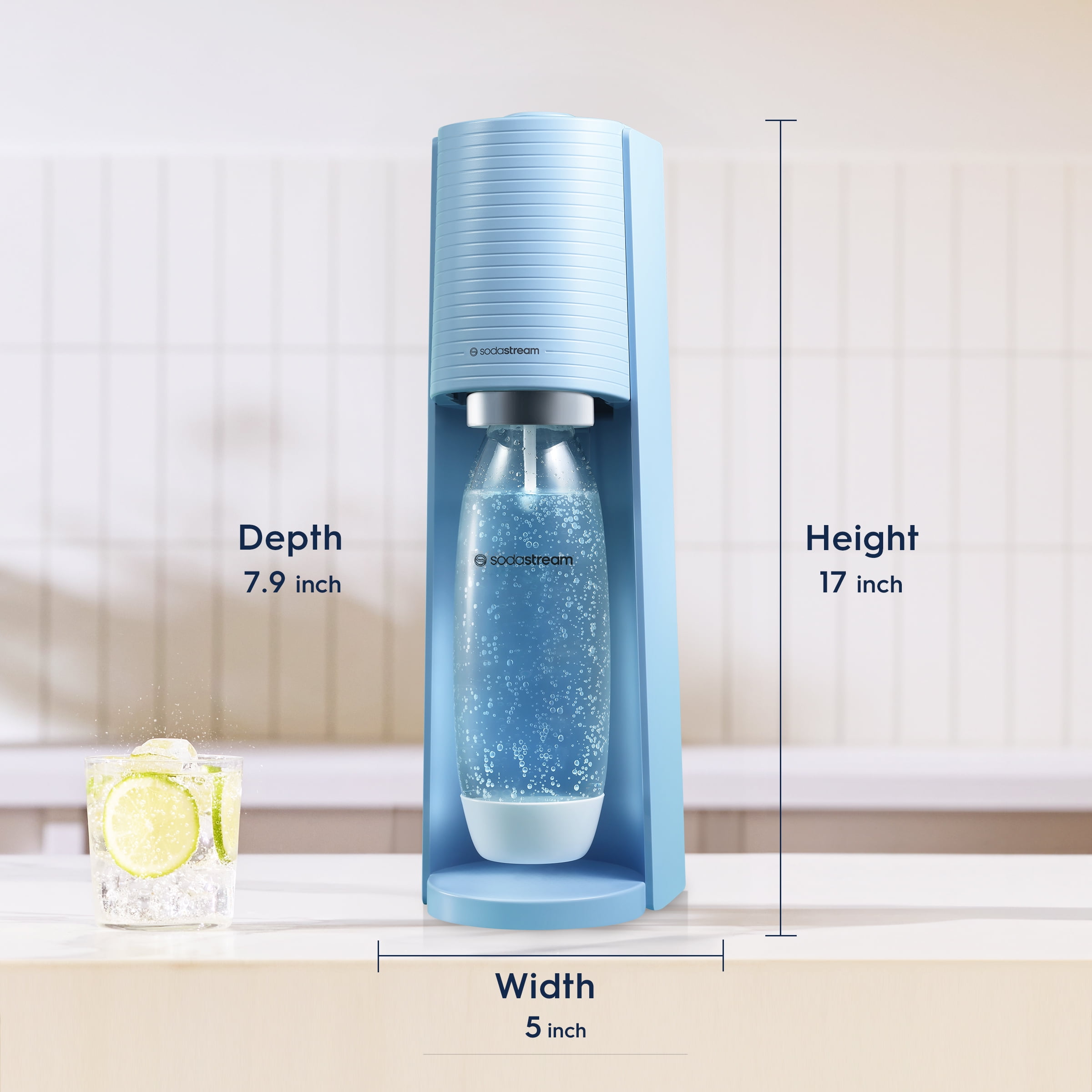 家電 Soda stream SodaStream Terra Sparkling Water Maker with CO2 and Carbonating
