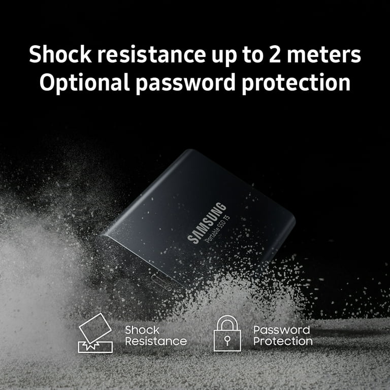 SAMSUNG 1TB Portable SSD - USB 3.1 Gen.2 External Solid