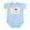 Sky Blue, variant on CafePress - Ich Liebe Meine Tante Infant Creeper - Baby Light Bodysuit, Size Newborn - 24 Months